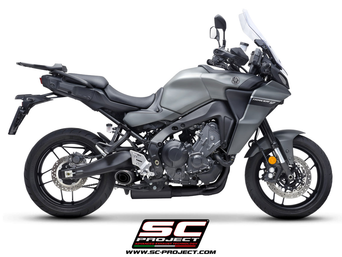 Picture of 3-1 Stainless steel full exhaust system, with S1 stainless steel exhaust, matt black