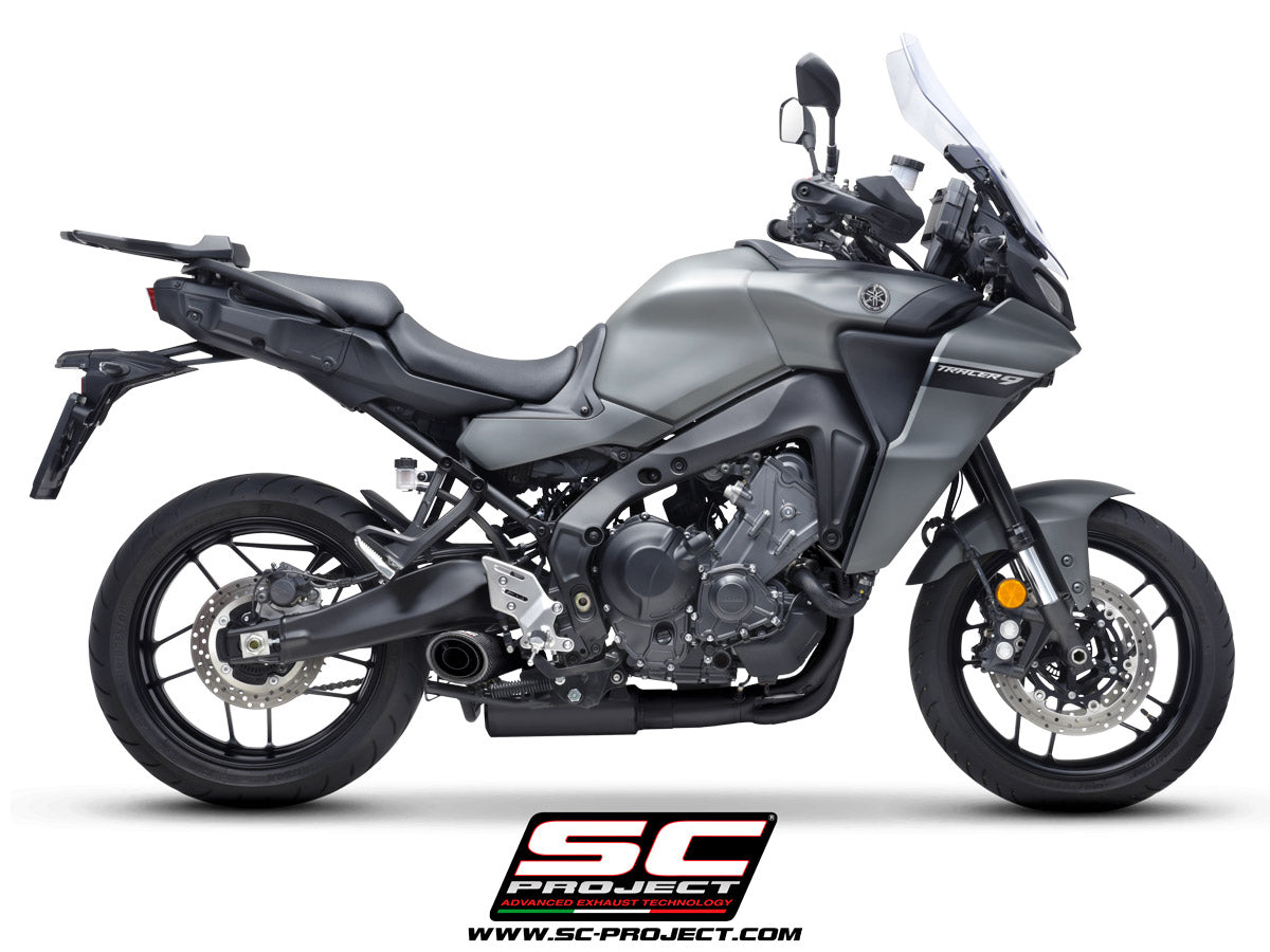 Picture of 3-1 Stainless steel full exhaust system, with S1 stainless steel exhaust, matt black