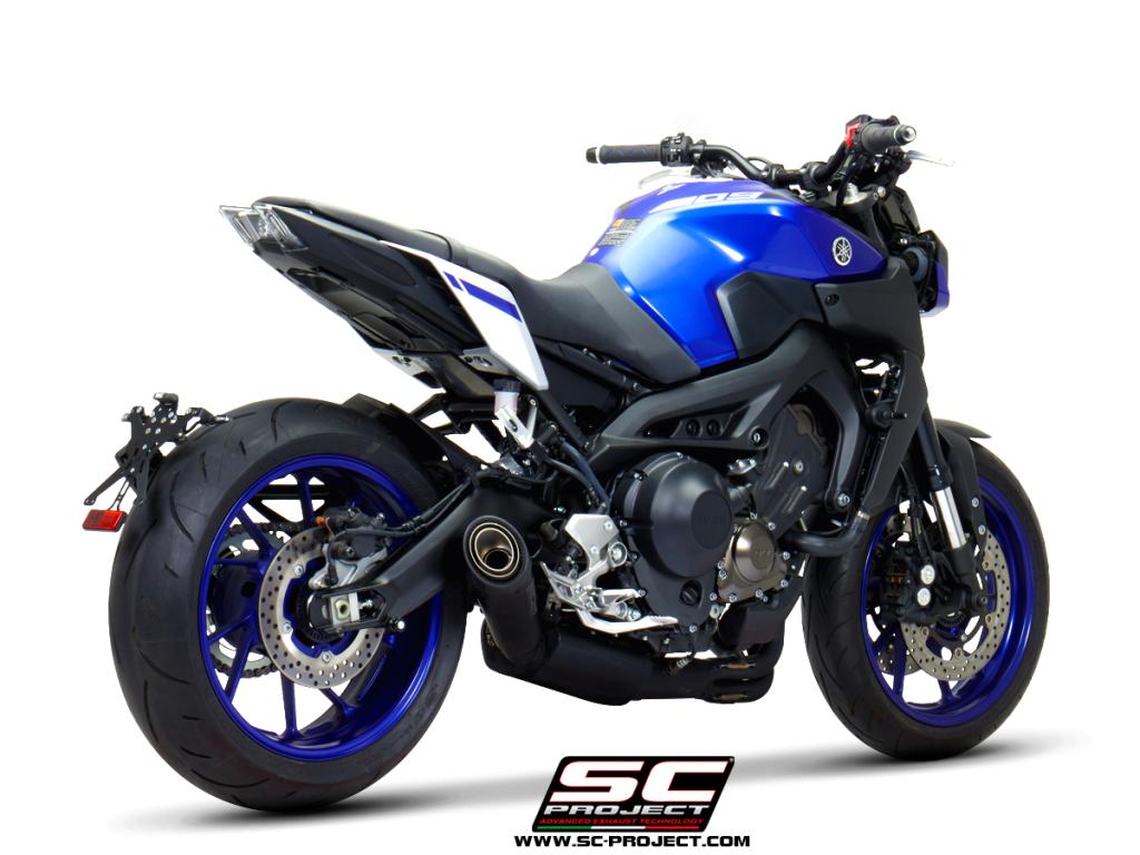 Picture of 3-1 Stainless steel full exhaust system, with S1 titanium exhaust, matt black