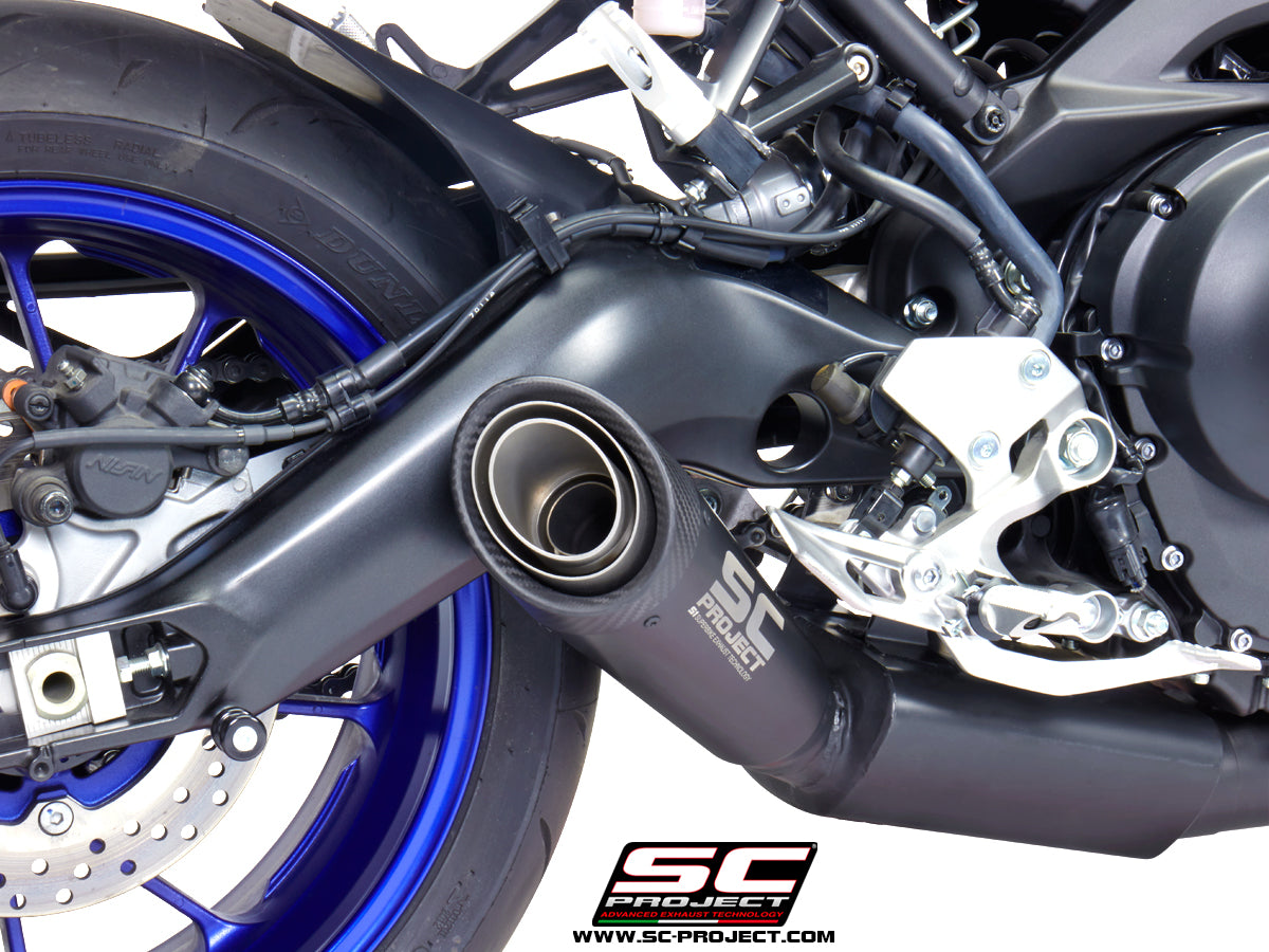 Picture of 3-1 Stainless steel full exhaust system, with S1 titanium exhaust, matt black