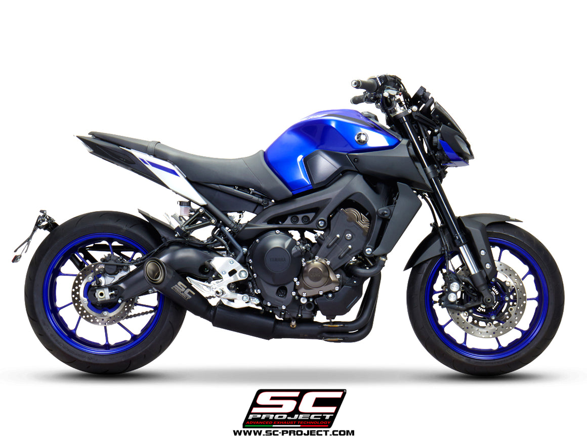 Picture of 3-1 Stainless steel full exhaust system, with S1 titanium exhaust, matt black