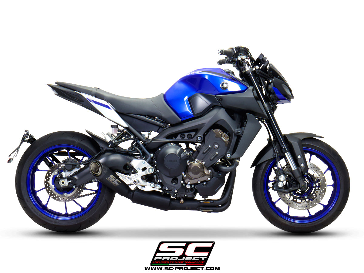 Picture of 3-1 Stainless steel full exhaust system, with S1 titanium exhaust, matt black