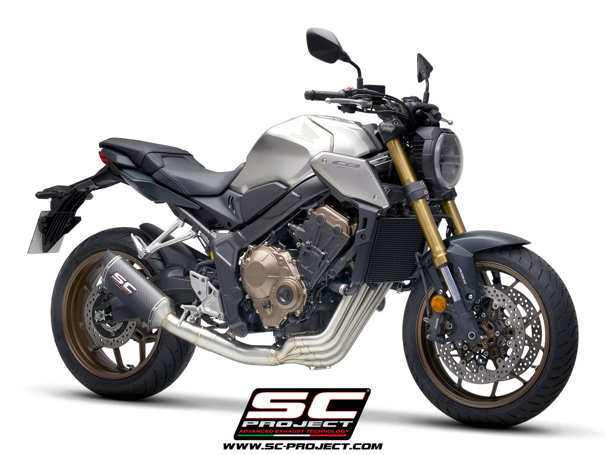Picture of 4-1 Stainless steel full exhaust system, with SC1-M carbon fibre exhaust