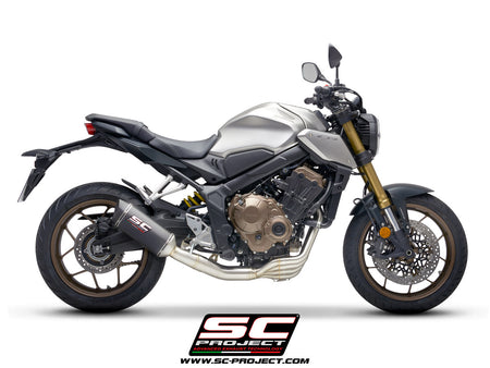 Picture of 4-1 Stainless steel full exhaust system, with SC1-M carbon fibre exhaust