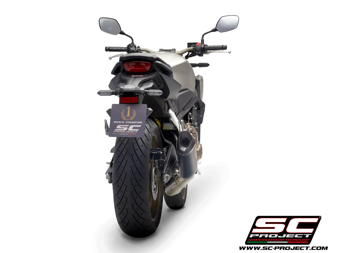 Picture of 4-1 Stainless steel full exhaust system, with SC1-M carbon fibre exhaust