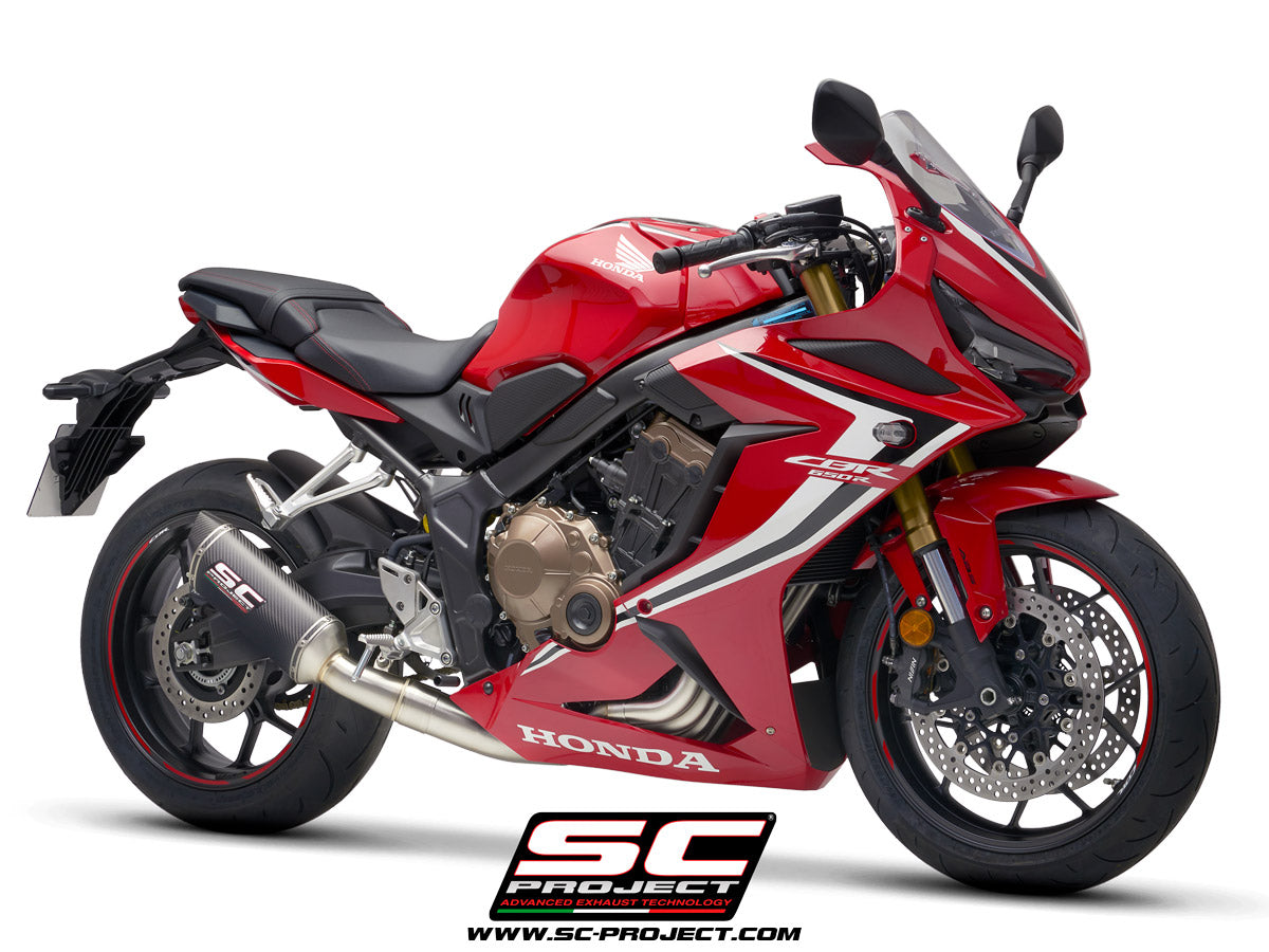Picture of 4-1 Stainless steel full exhaust system, with SC1-M carbon fibre exhaust