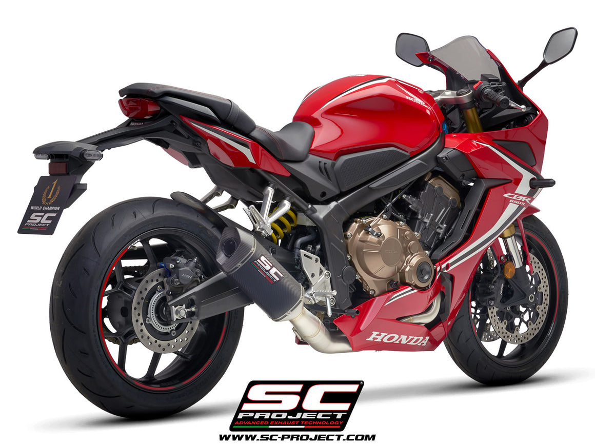 Picture of 4-1 Stainless steel full exhaust system, with SC1-M carbon fibre exhaust