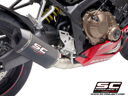 Picture of 4-1 Stainless steel full exhaust system, with SC1-M carbon fibre exhaust