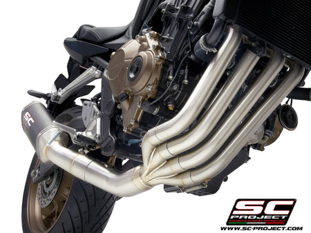 Picture of 4-1 Stainless steel full exhaust system, with SC1-M carbon fibre exhaust