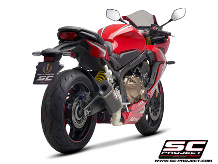 Picture of 4-1 Stainless steel full exhaust system, with SC1-M carbon fibre exhaust