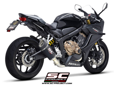 Picture of 4-1 Stainless steel full exhaust system, with SC1-R carbon fibre exhaust