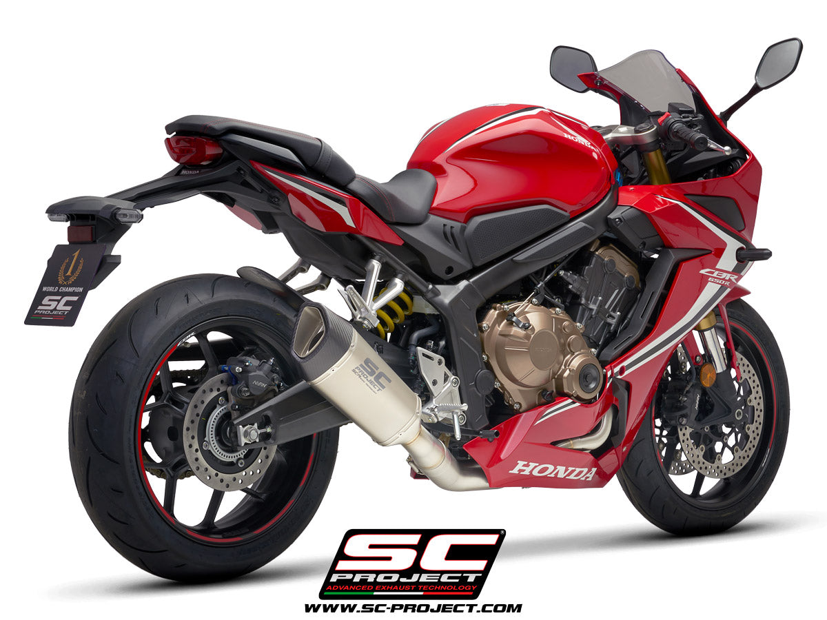 Picture of 4-1 Stainless steel full exhaust system, with SC1-R titanium exhaust 