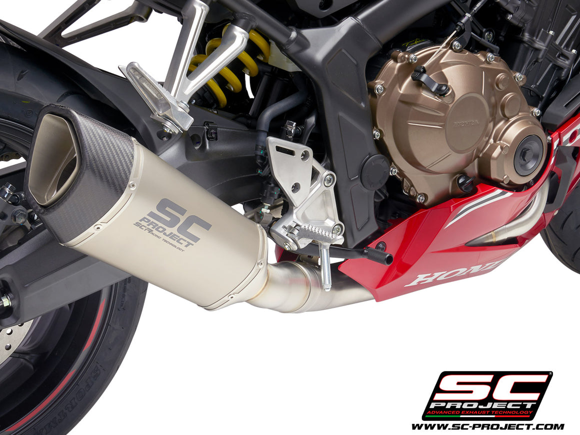 Picture of 4-1 Stainless steel full exhaust system, with SC1-R titanium exhaust 