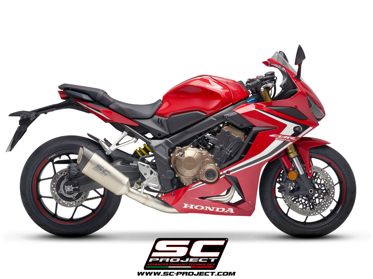 Picture of 4-1 Stainless steel full exhaust system, with SC1-R titanium exhaust 