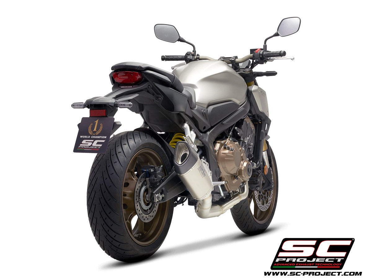 Picture of 4-1 Stainless steel full exhaust system, with SC1-R titanium exhaust 