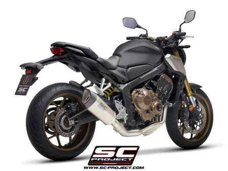Picture of 4-1 Stainless steel full exhaust system, with SC1-R titanium exhaust 