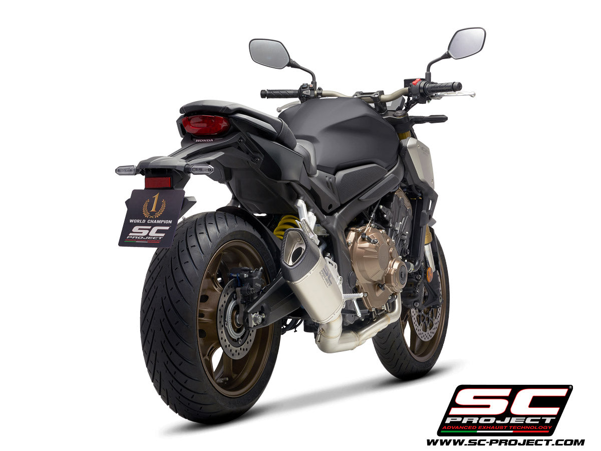 Picture of 4-1 Stainless steel full exhaust system, with SC1-R titanium exhaust 