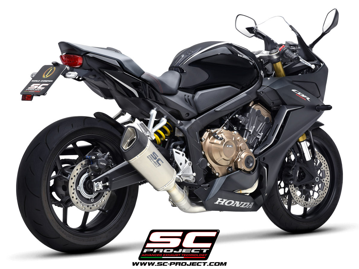 Picture of 4-1 Stainless steel full exhaust system, with SC1-R titanium exhaust 