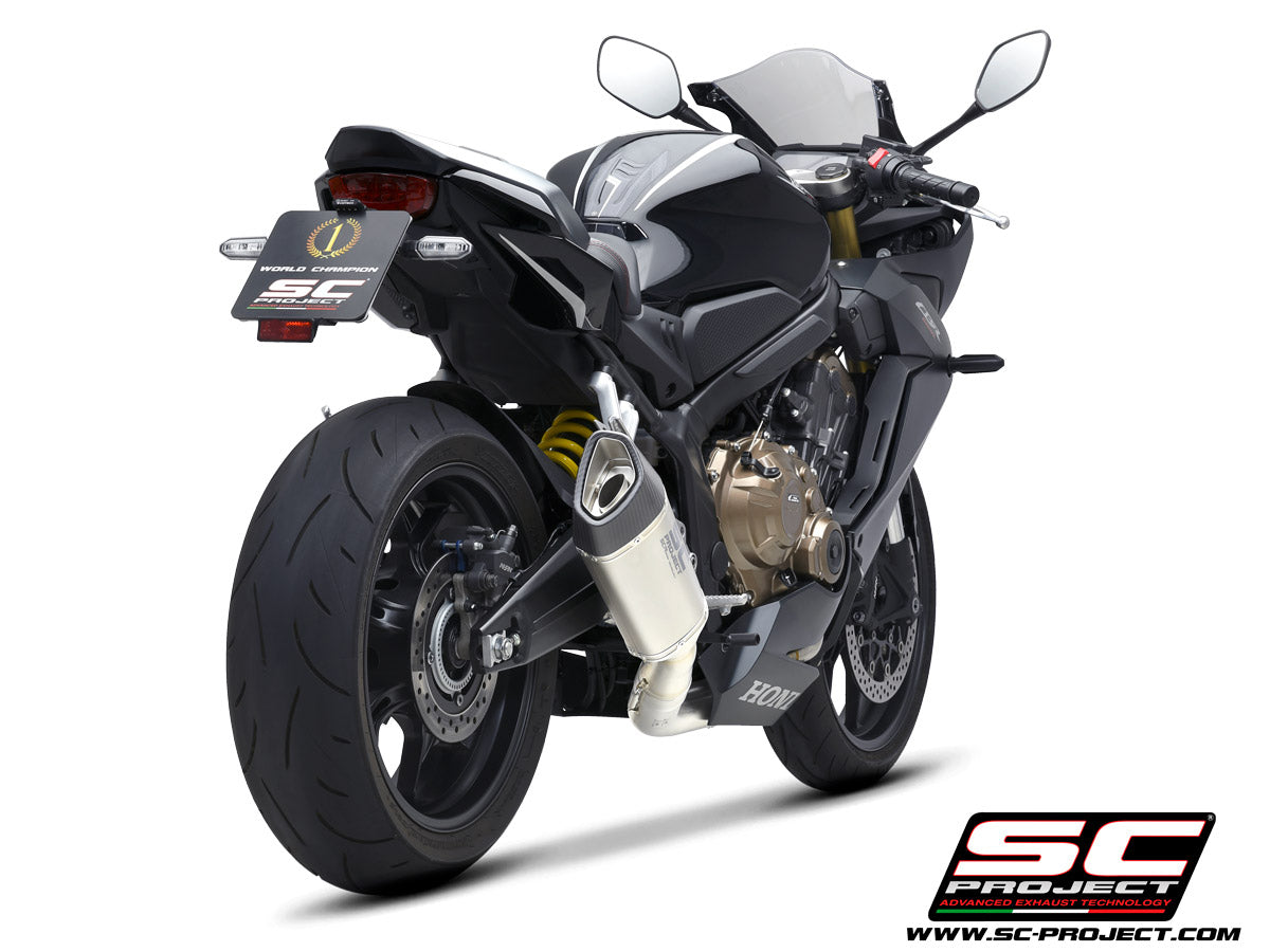Picture of 4-1 Stainless steel full exhaust system, with SC1-R titanium exhaust 