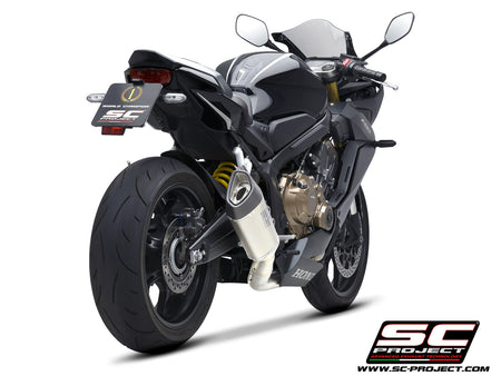 Picture of 4-1 Stainless steel full exhaust system, with SC1-R titanium exhaust 
