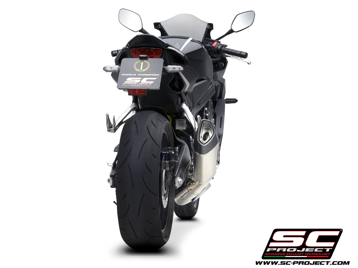 Picture of 4-1 Stainless steel full exhaust system, with SC1-R titanium exhaust 
