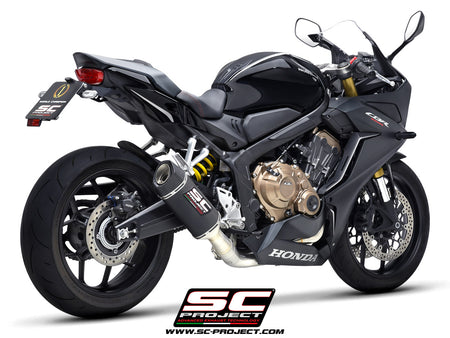 Picture of 4-1 Stainless steel full exhaust system, with SC1-S carbon fibre exhaust