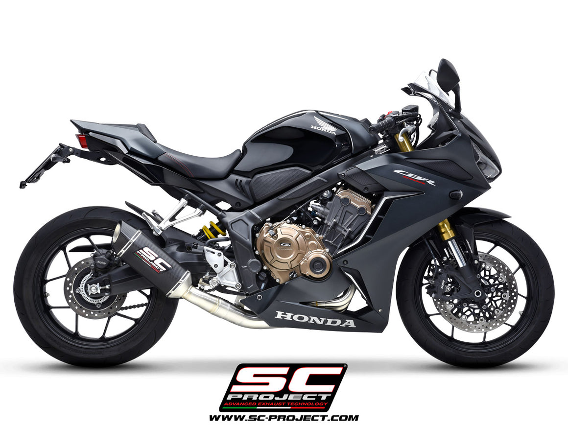 Picture of 4-1 Stainless steel full exhaust system, with SC1-S carbon fibre exhaust