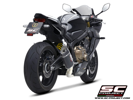 Picture of 4-1 Stainless steel full exhaust system, with SC1-S carbon fibre exhaust