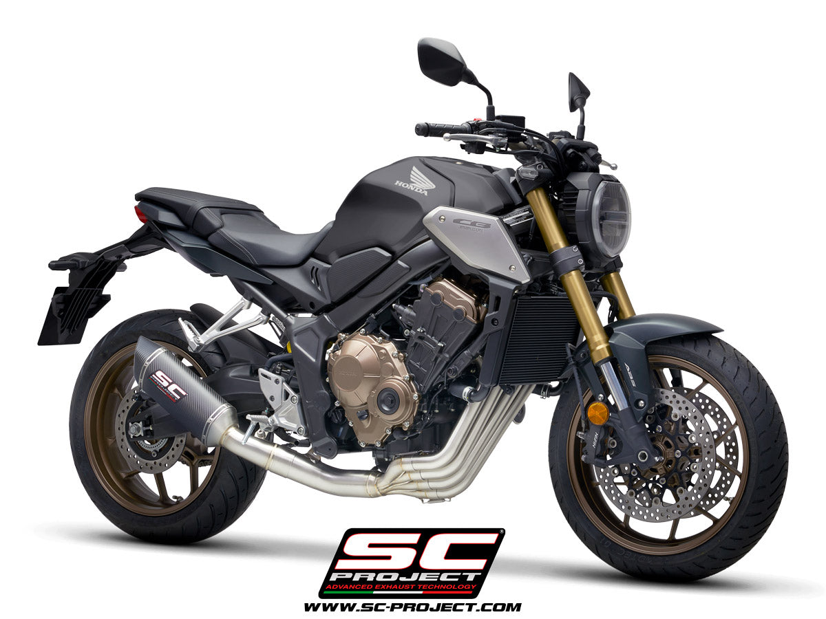 Picture of 4-1 Stainless steel full exhaust system, with SC1-S carbon fibre exhaust