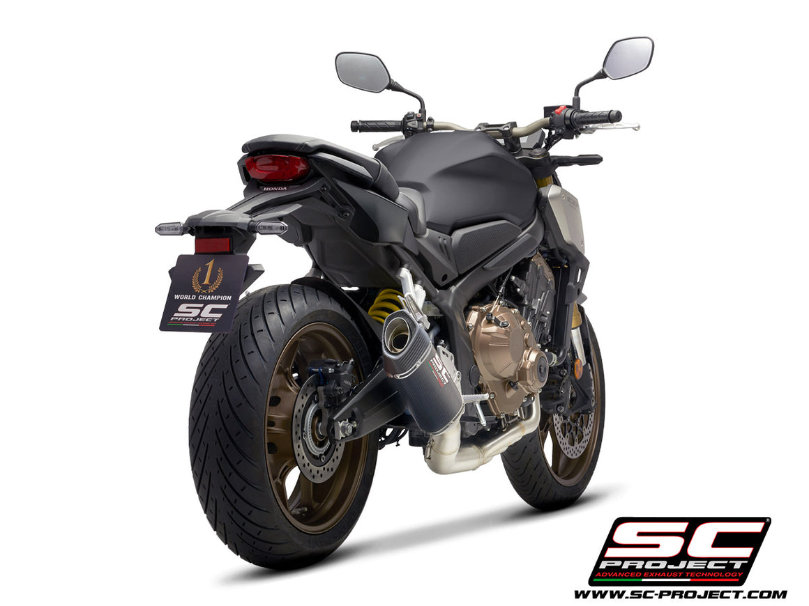 Picture of 4-1 Stainless steel full exhaust system, with SC1-S carbon fibre exhaust