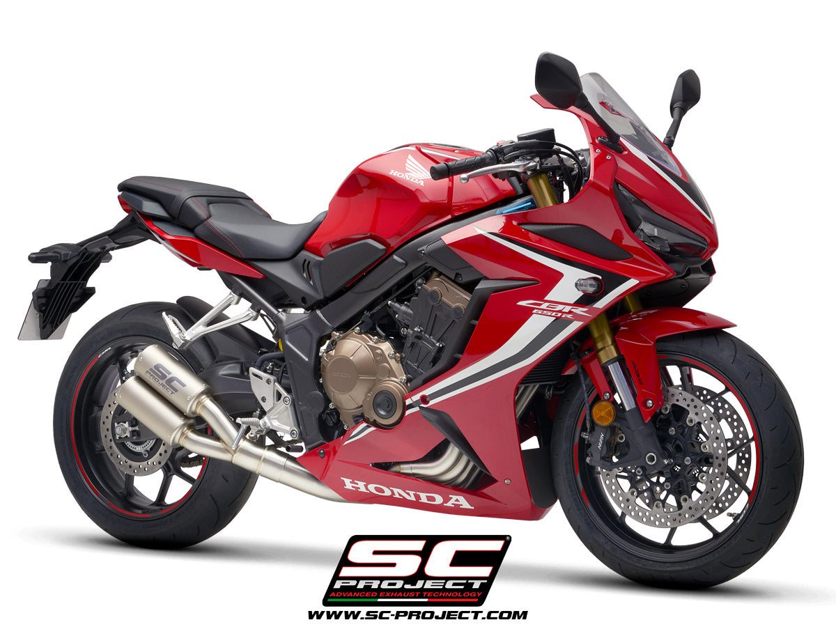 Picture of 4-1 Stainless steel full exhaust system, with Twin CR-T titanium exhaust