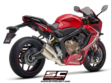 Picture of 4-1 Stainless steel full exhaust system, with Twin CR-T titanium exhaust