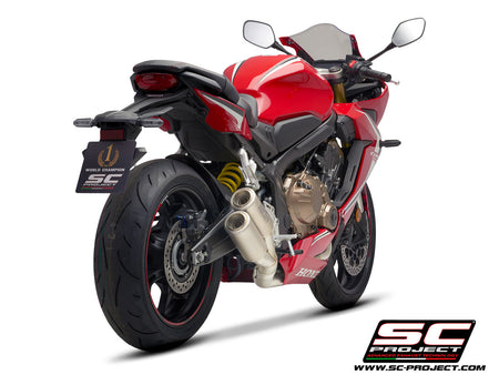 Picture of 4-1 Stainless steel full exhaust system, with Twin CR-T titanium exhaust