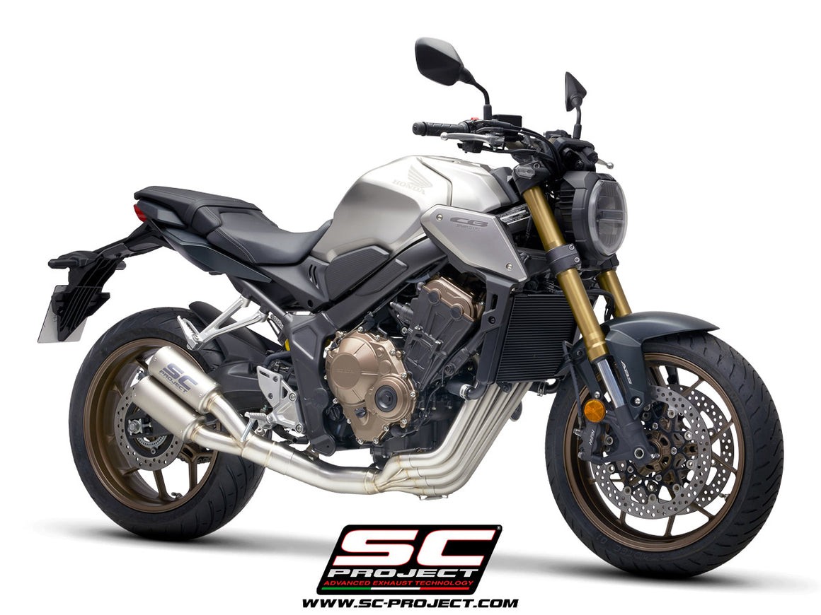 Picture of 4-1 Stainless steel full exhaust system, with Twin CR-T titanium exhaust