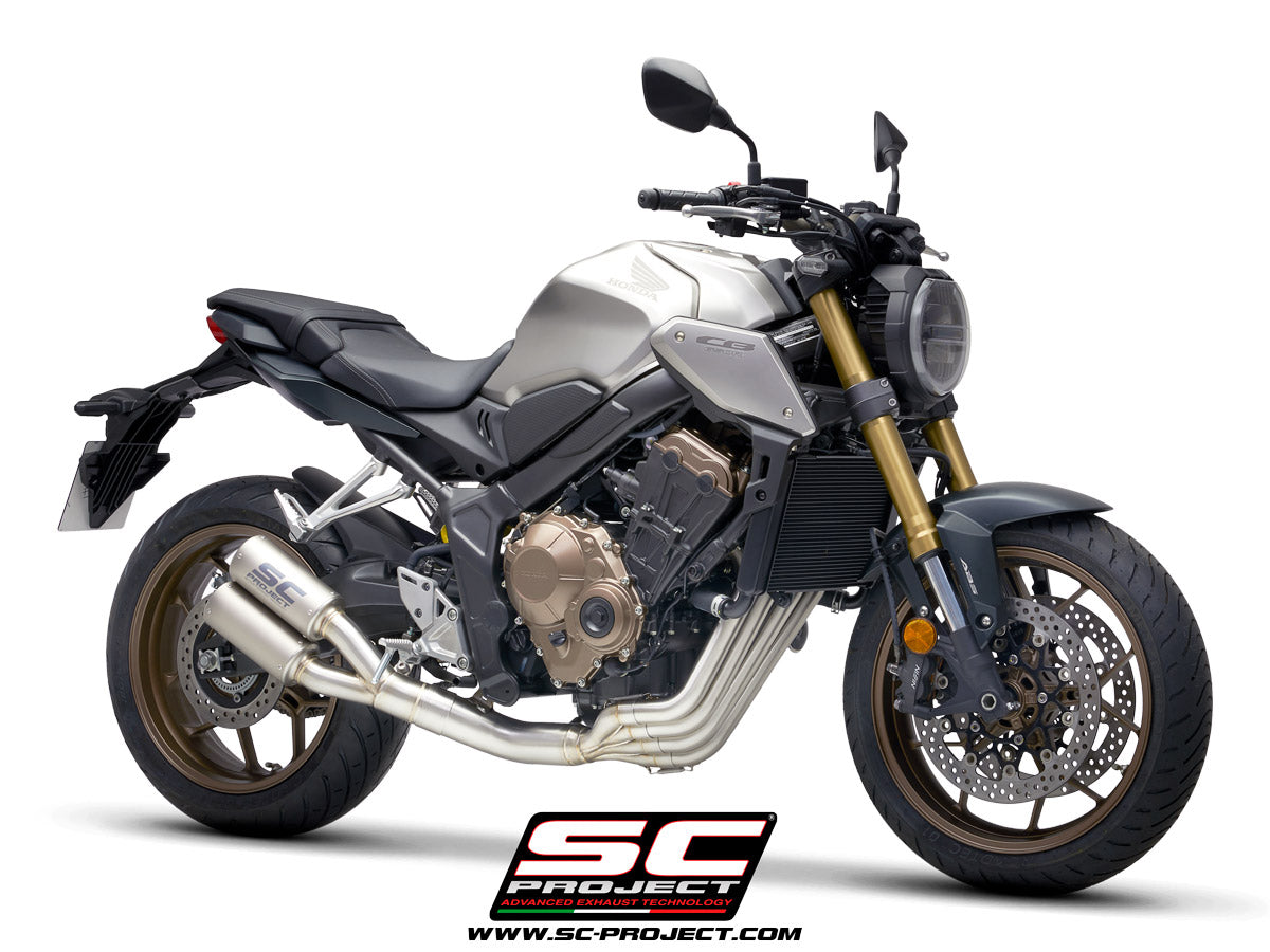 Picture of 4-1 Stainless steel full exhaust system, with Twin CR-T titanium exhaust