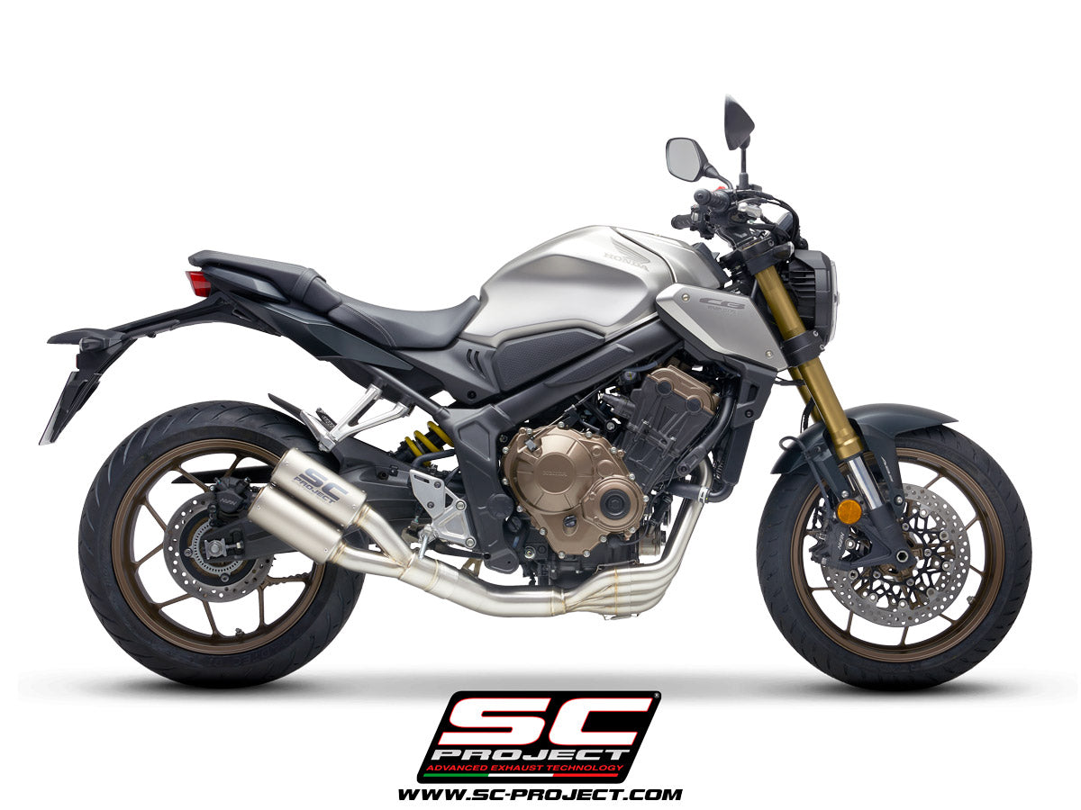 Picture of 4-1 Stainless steel full exhaust system, with Twin CR-T titanium exhaust