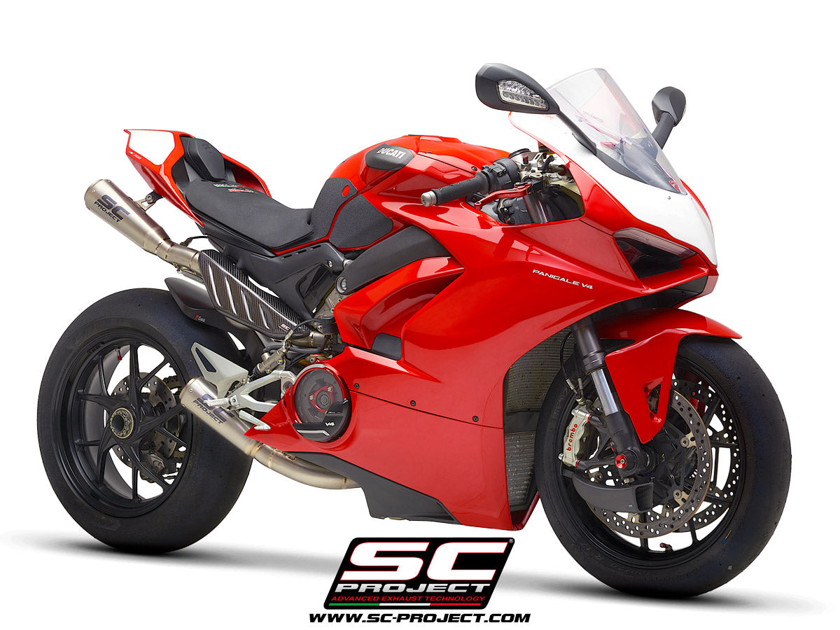 Picture of 4-2 Titanium full exhaust system, with S1-GP titanium exhausts