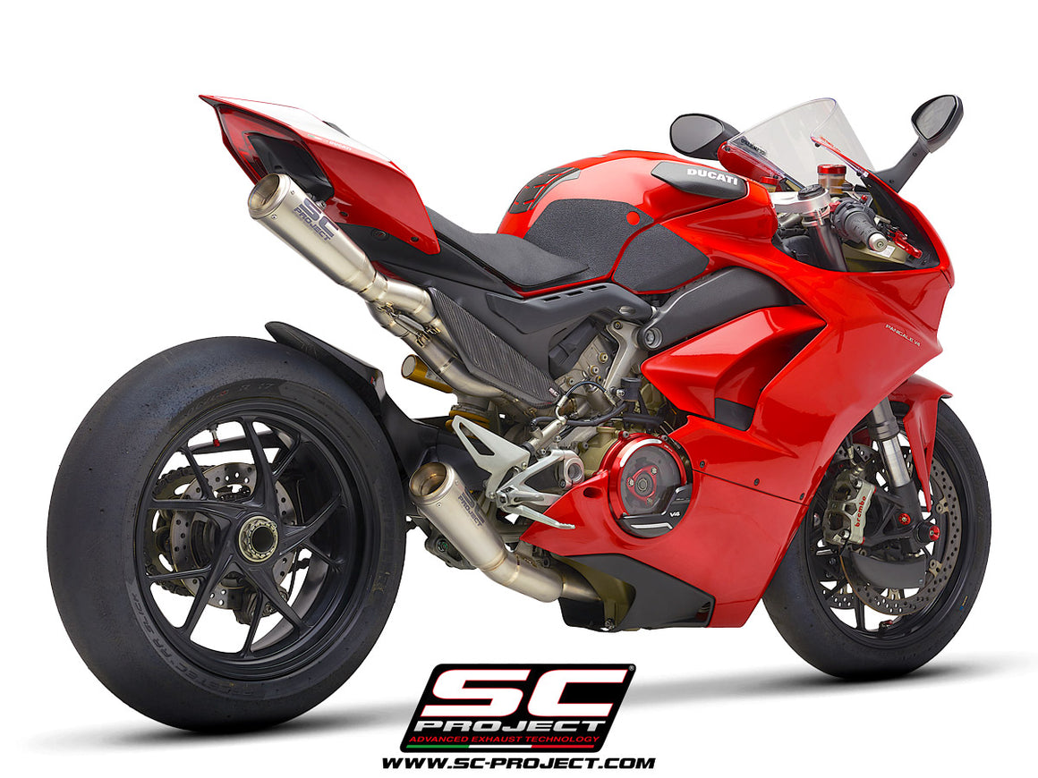 Picture of 4-2 Titanium full exhaust system, with S1-GP titanium exhausts