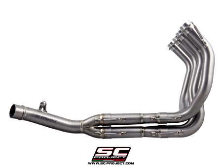 Picture of 4-2-1 Titanium headers, compatible with specific SC-Project range