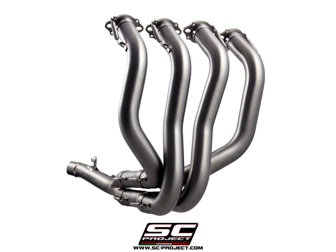 Picture of 4-2-1 Titanium headers, compatible with specific SC-Project range