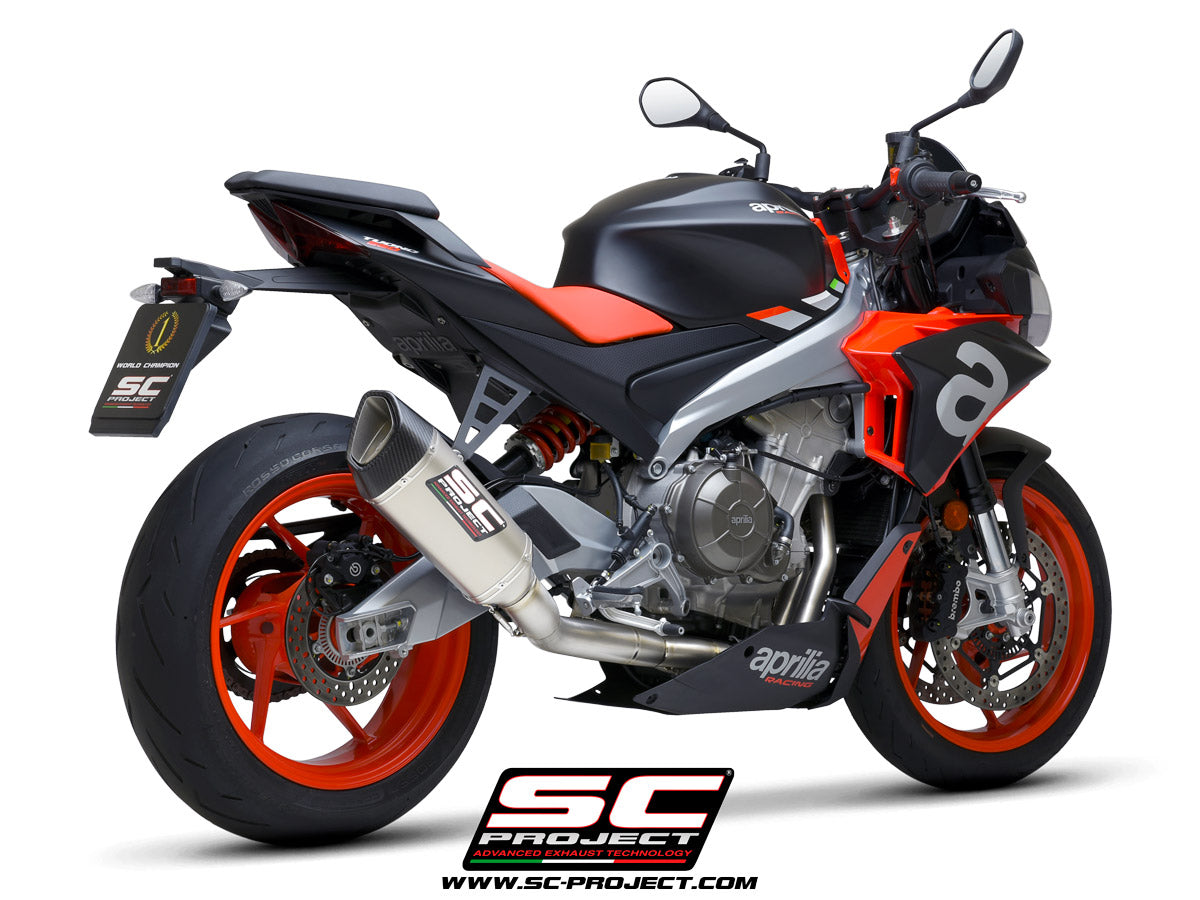 Picture of 2-1 "Trofeo" full exhaust system titanium, with SC1-R titanium exhaust