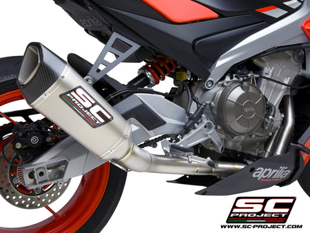 Picture of 2-1 "Trofeo" full exhaust system titanium, with SC1-R titanium exhaust