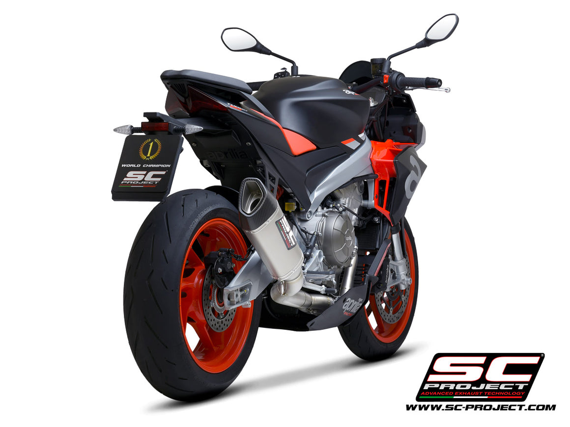 Picture of 2-1 "Trofeo" full exhaust system titanium, with SC1-R titanium exhaust