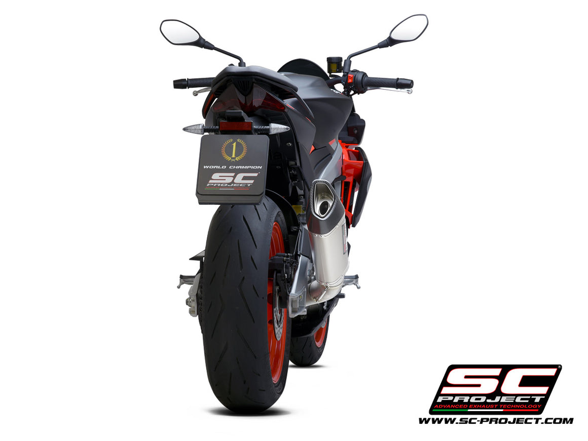 Picture of 2-1 "Trofeo" full exhaust system titanium, with SC1-R titanium exhaust