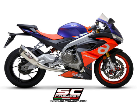 Picture of 2-1 "Trofeo" full exhaust system titanium, with SC1-R titanium exhaust