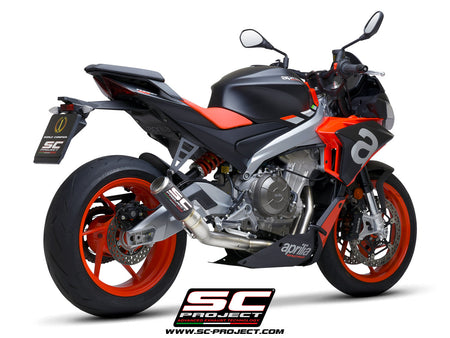 Picture of 2-1 Titanium full exhaust system, with CR-T carbon fibre exhaust