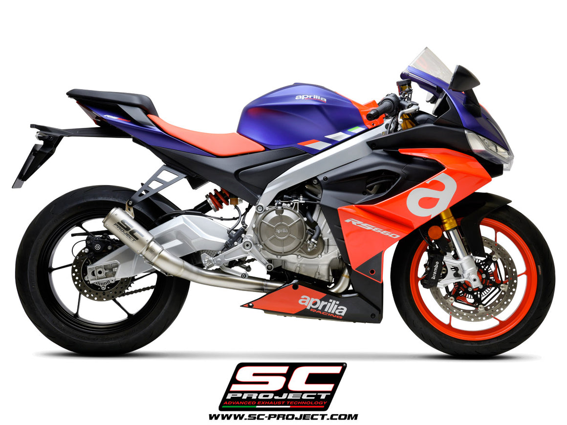 Picture of 2-1 Titanium full exhaust system, with CR-T titanium exhaust