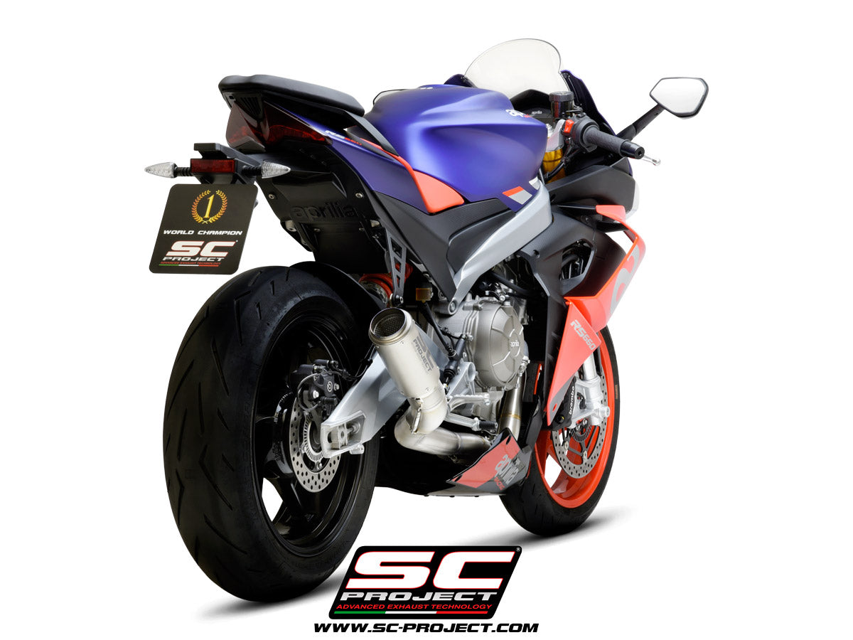 Picture of 2-1 Titanium full exhaust system, with CR-T titanium exhaust