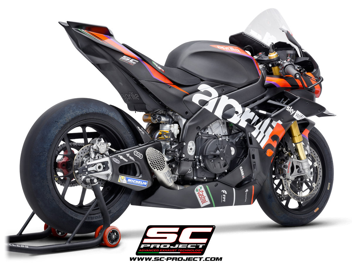 Picture of GP-22 titanium exhaust