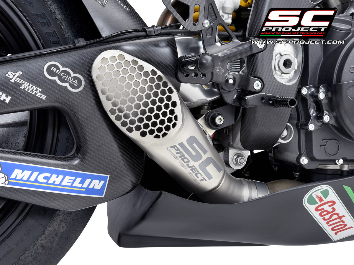 Picture of GP-22 titanium exhaust
